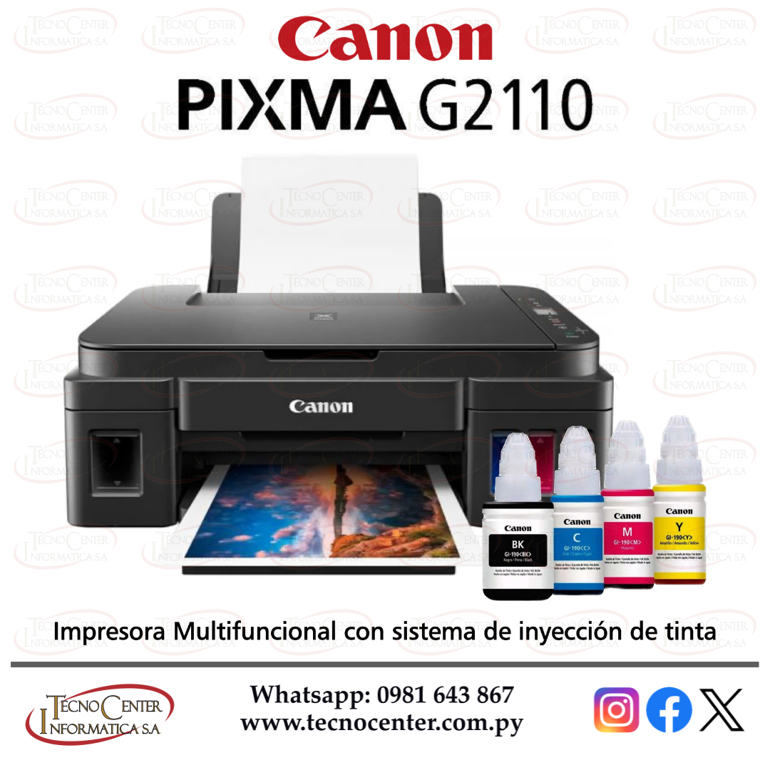 Impresora Multifuncional Canon PIXMA G2110